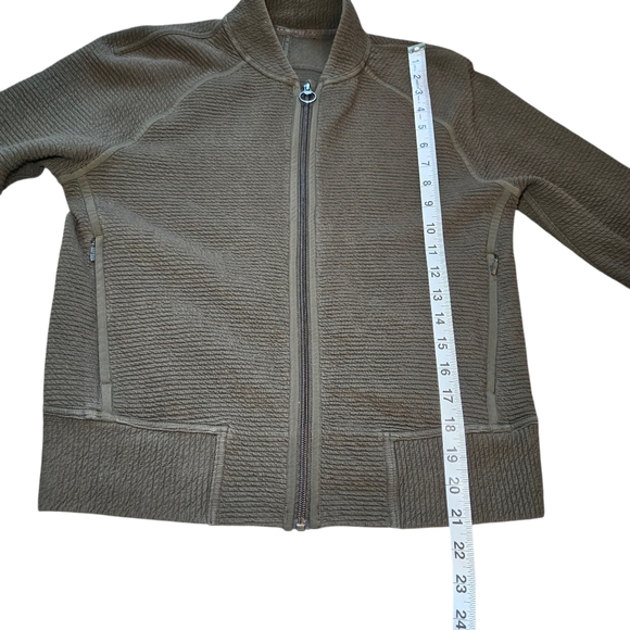 Lululemon On Repeat Bomber - Dark Olive - Picture 11 of 11